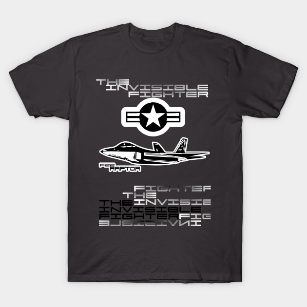 F22 Raptor T-Shirt by Marko700m